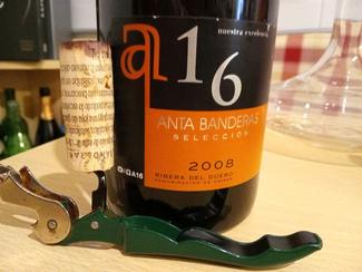 A16 Anta Banderas Selección 2008, DO Ribera del Duero