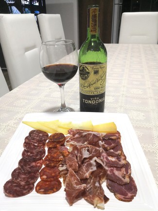 Con el embutido ibérico