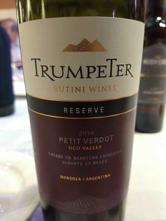 Trumpeter Reserve Petit Verdot 2016