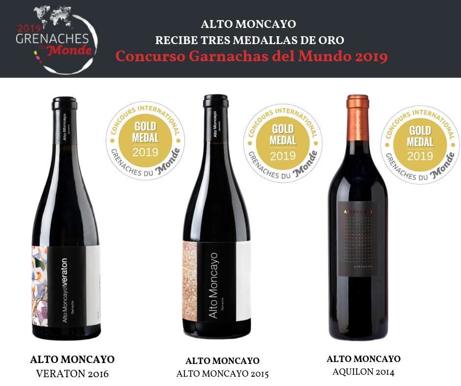 Alto Moncayo destaca en el Concurso Internacional de Garnachas del Mundo