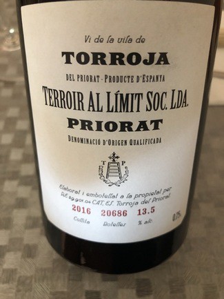 Vi de la Vila de Torroja 2016