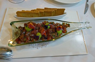 Tartar de atún rojo (patudo)
