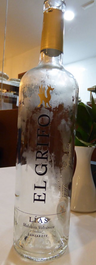 Grifo Lias 2016 DO Lanzarote (botella vacia)