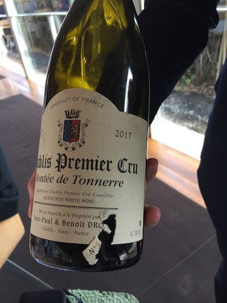 DROIN CHABLIS 1ºCru MONTÉE DE TONNERRE 2017