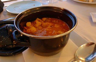 Ropa Vieja de pulpo y panceta de cochino negro