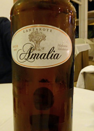 Amalia seco 2018 DO Lanzarote