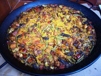La paellita de leña