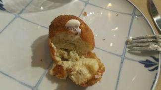 Croqueta de berberechos