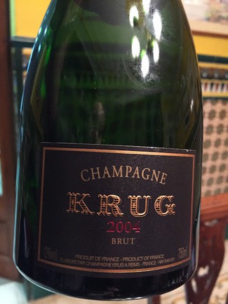 Champagne Krug vintage 2004