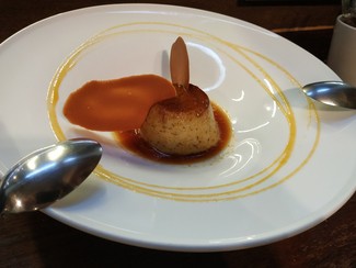 Cena1: Flan de higos