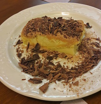 Tarta de chocolate blanco