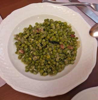 Guisantes rehogados a la catalana