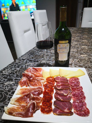 Con el embutido ibérico