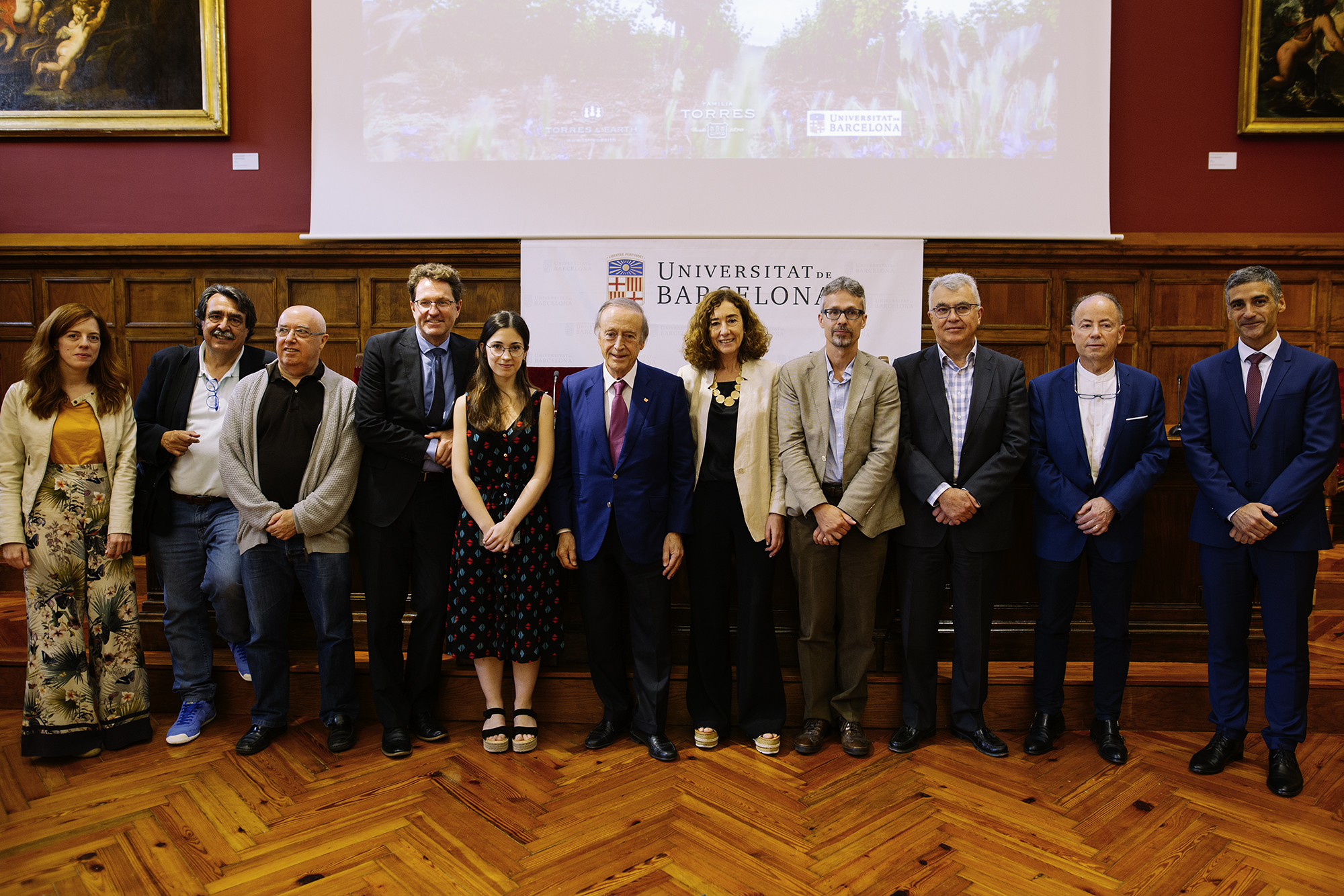 Se celebran las VIII Jornadas Ambientales organizadas por la UB, Familia Torres y Tomàs Molina