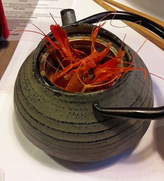 Cabezas de las gambas