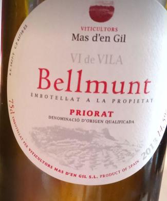 Bellmunt Vi de Vila 2013