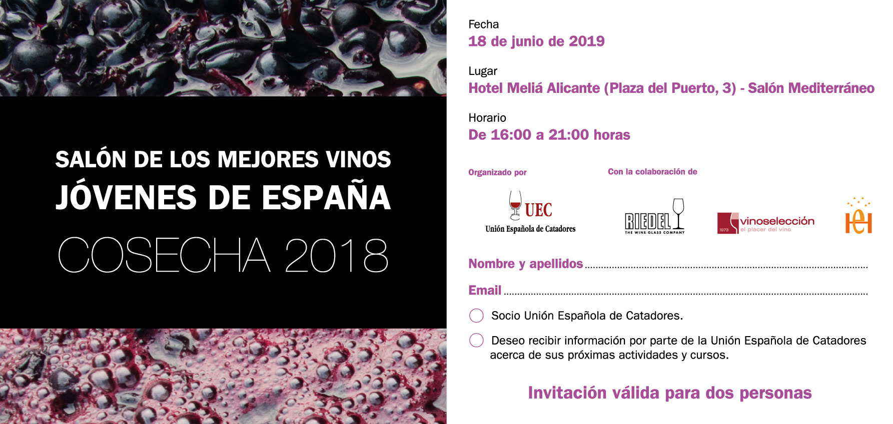 Alicante, capital de los mejores vinos jóvenes de España