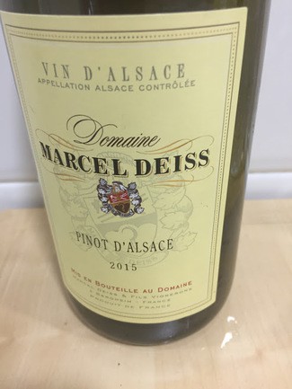 Marcel Deiss Pinot d'Alsace 2015
