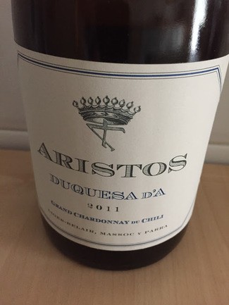 Aristos Duquesa d'A grand chardonnay 2011