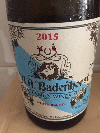 Badenhorst family white blend 2015