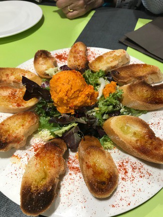 Almogrote, sabroso de verdad.