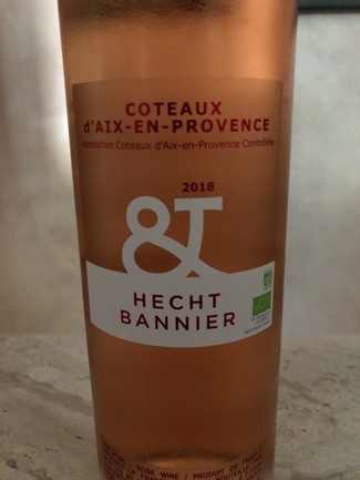 Hecht & Bannier rosado Couteaux Aix-en-Provence 2018