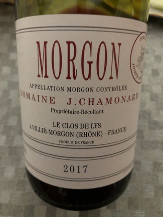 Joseph Chamonard Le Clos de Lys 2017