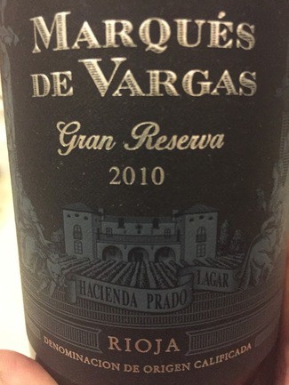 Marques de vargas Gran Reserva 2010 2010