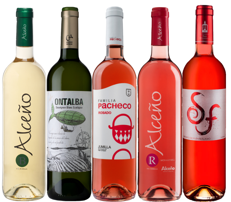 Jumilla, blancos y rosados