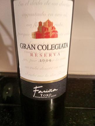 Gran Colegiata Reserva 2009