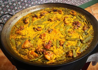 La paellita de leña