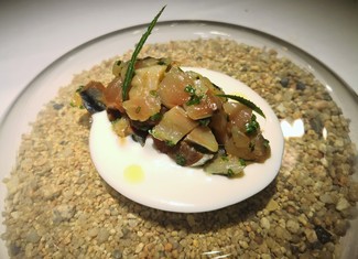 La caballa marinada
