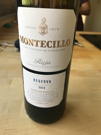 Montecillo reserva 2013