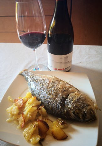 Con la doradita al horno