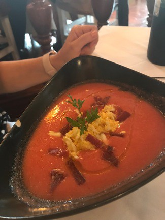 Ese salmorejo tiene buena pinta.