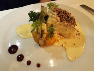 La corvina con quinoa