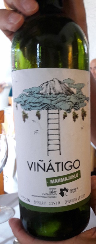 Viñatigo Marmajuelo DOP Islas Canarias 2018.