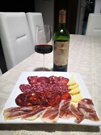 Con el embutido ibérico