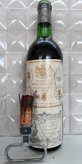 Botella abierta