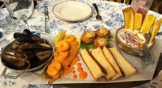 Tablita de mariscos