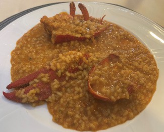 Arroz con bogavante