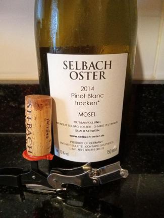 Selbach Oster Pinot Blanc Trocken 2014