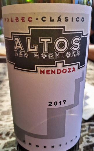 Altos las Hormigas Malbec clásico 2017
