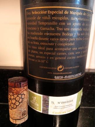 Marqués de Cáceres Selección Especial 2009