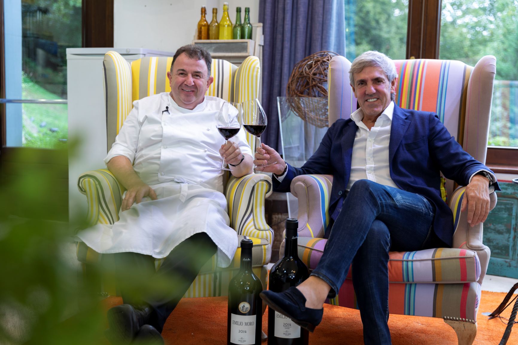 José Moro y Martín Berasategui, juntos para unir el mundo del vino y de la gastronomía