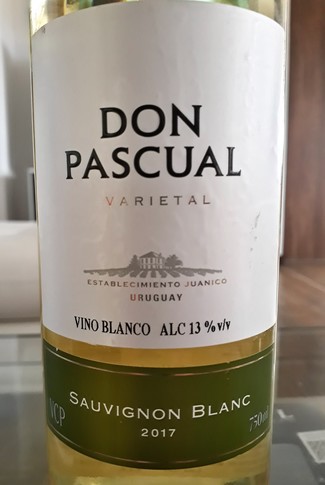 Don Pascual varietal Sauvignon blanc 2017