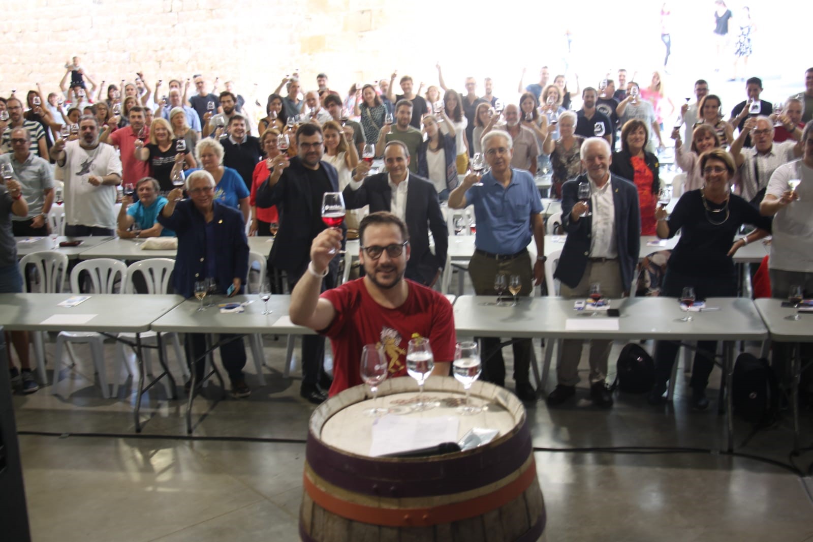 Vi per Vida recauda 2.300 € durante su primera Macrocata solidaria en Barcelona