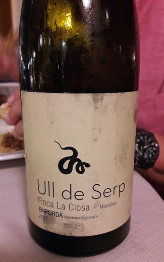 Ull de serp 2017 Finca La Closa DO Empordà
