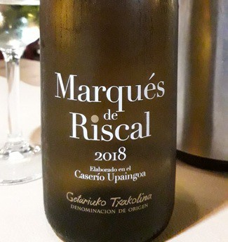 Caserio de Upaingoa Txakoli 2018