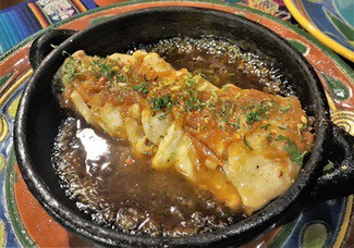 Picudo en salsa de naranja